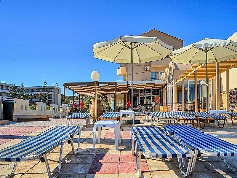 Jo An Beach Hotel Adelianos Kampos Luaran gambar