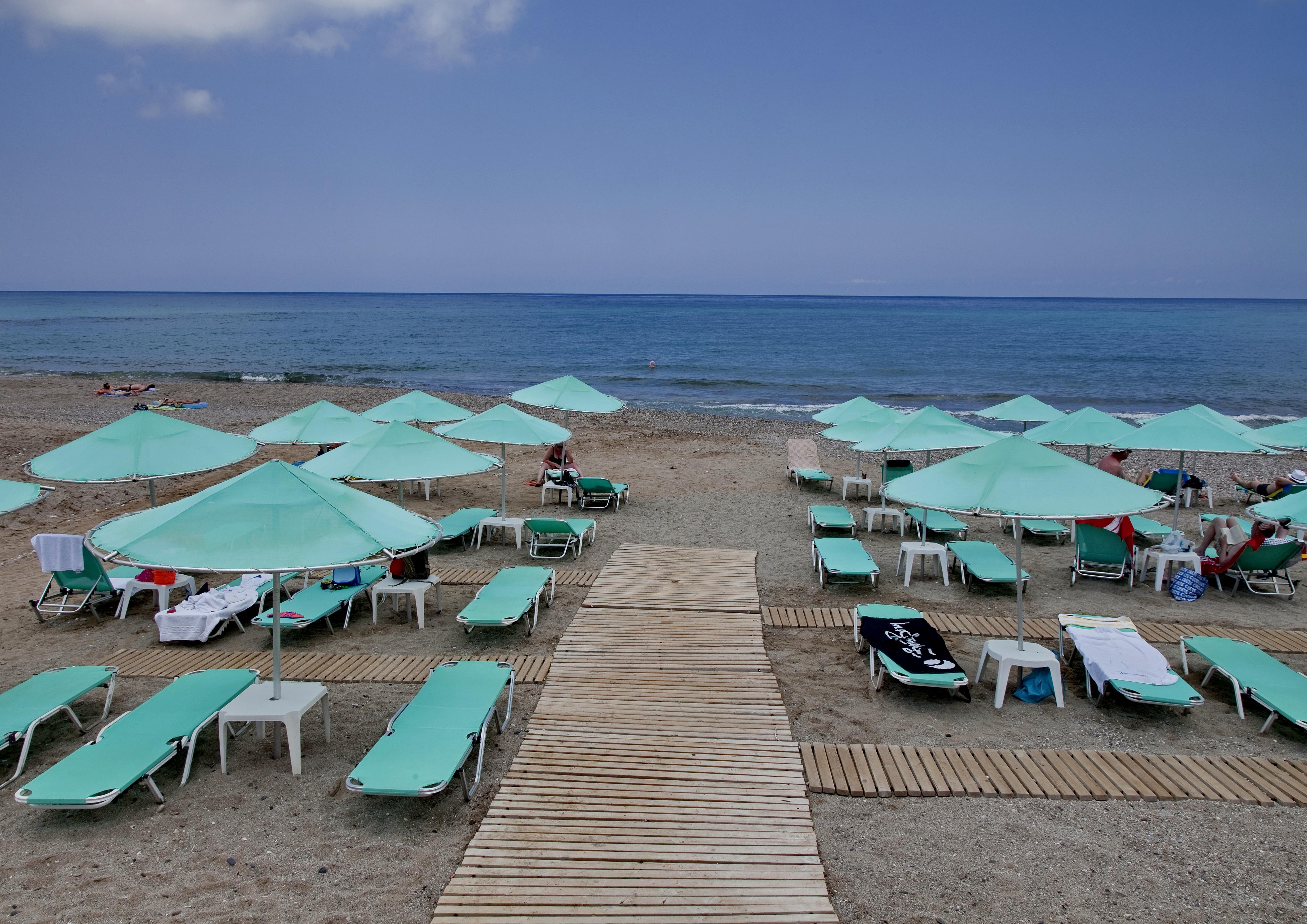 Jo An Beach Hotel Adelianos Kampos Luaran gambar