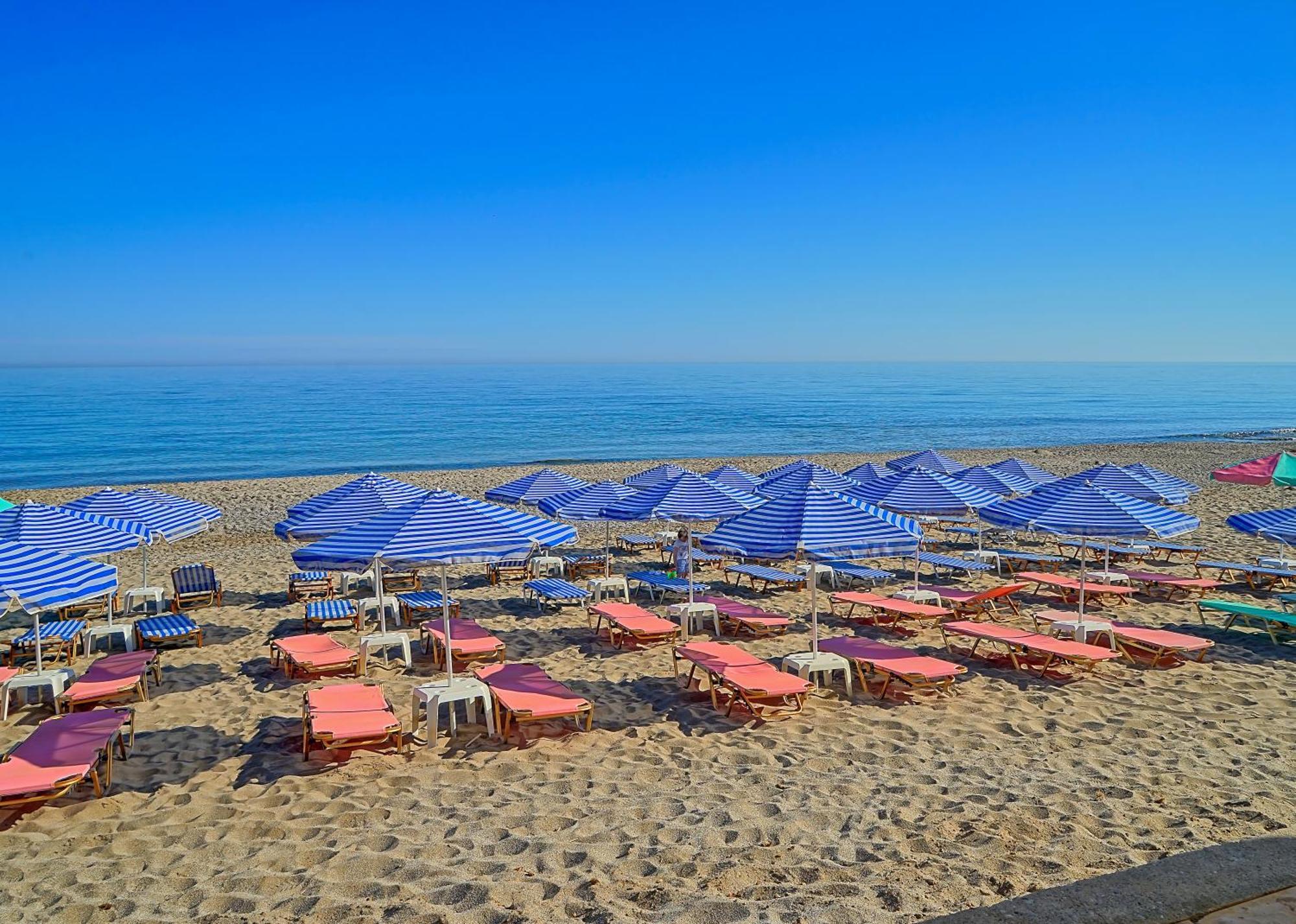 Jo An Beach Hotel Adelianos Kampos Luaran gambar
